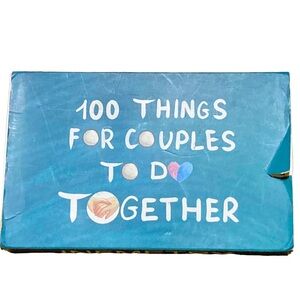 100 Things For Couples To Do With Each Order Card Game Ideas Date Night UNUSED